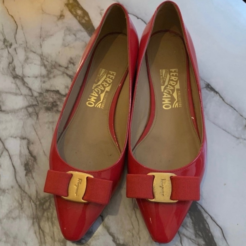 Ferragamo Ballerina Flats